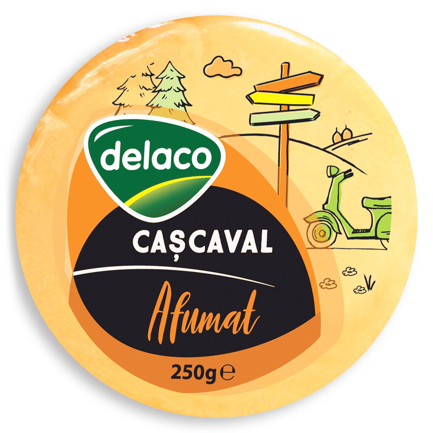 Cașcaval afumat / Sofia Delaco 250g