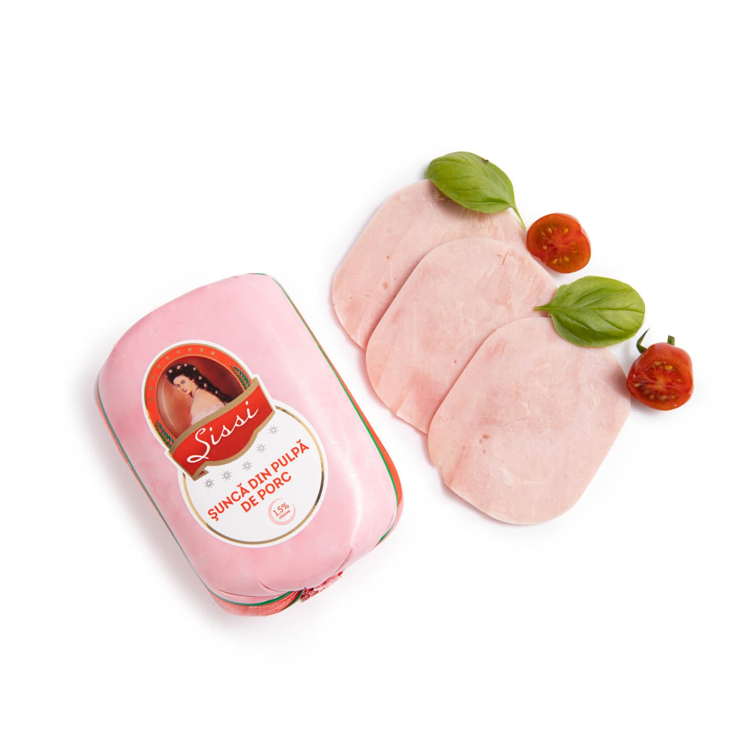 Șuncă din pulpă de porc Sissi 650g