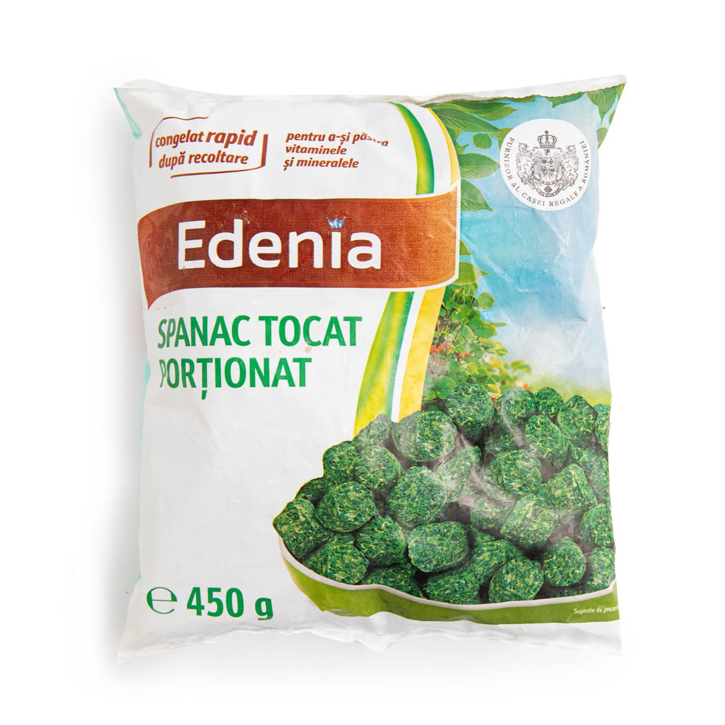 Spanac tocat Edenia 450g