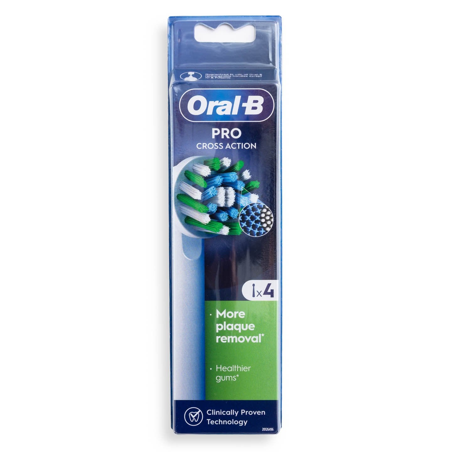 Rezerve periuță de dinți electrică Oral-B Pro Cross Action, 4buc.