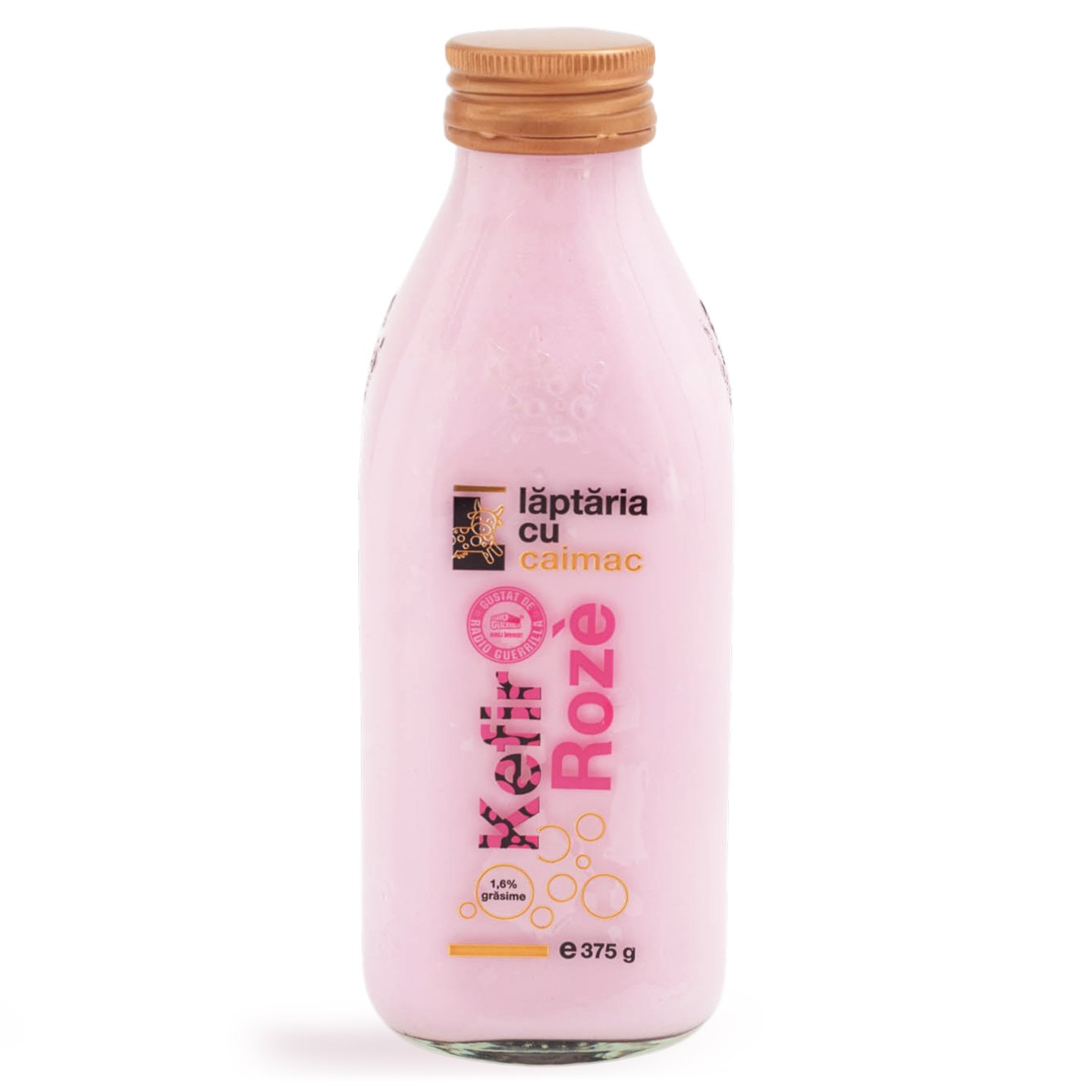 Kefir roze Lăptăria cu Caimac 1.6% grăsime 375g