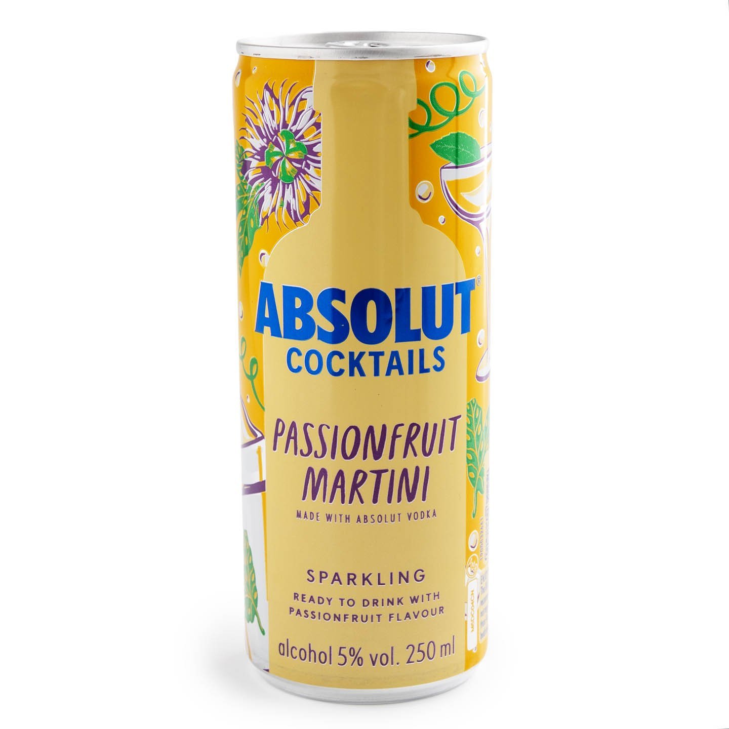 Cocktail Absolut Passion Fruit Martini 250ml