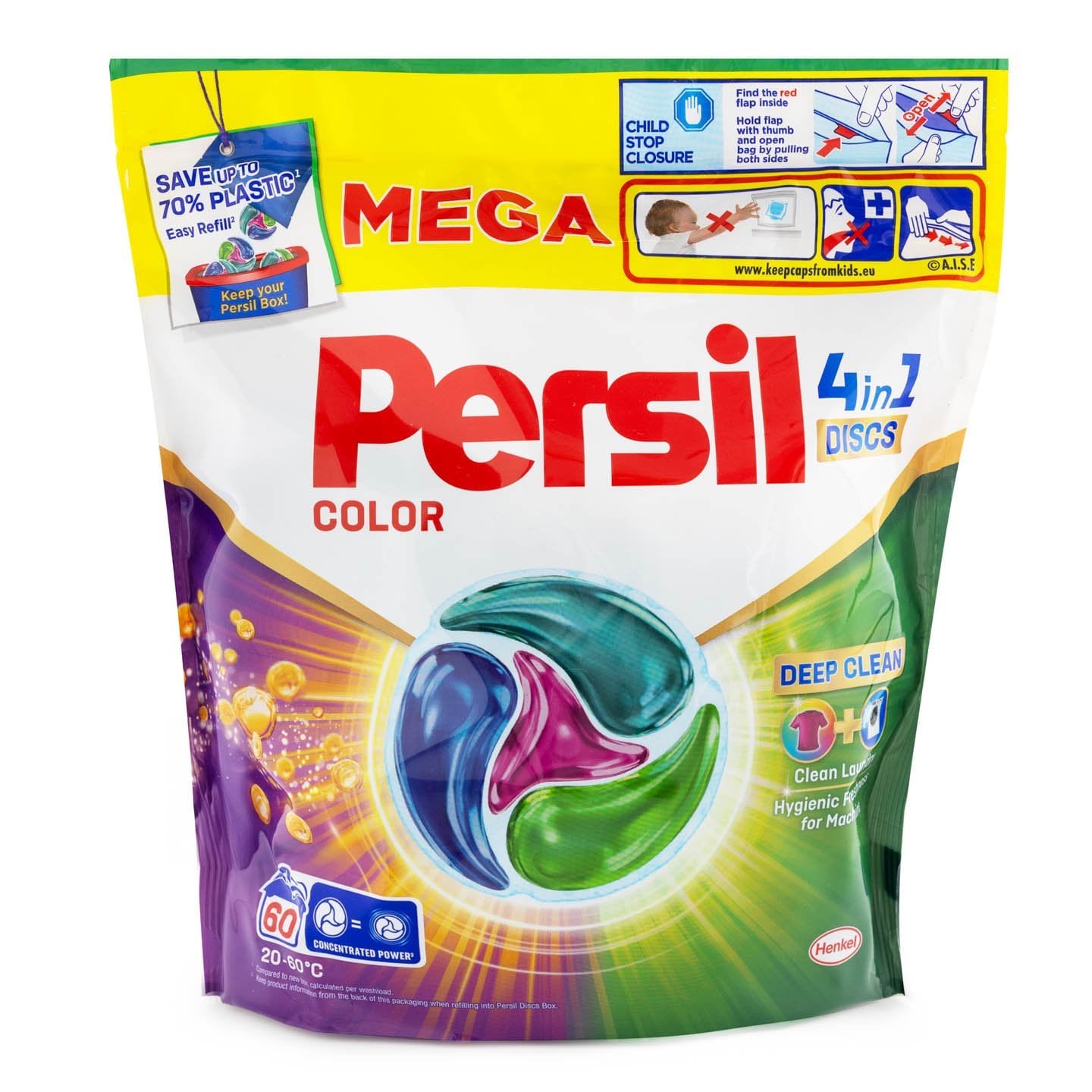 Detergent automat capsule Color / Universal Persil 60buc.