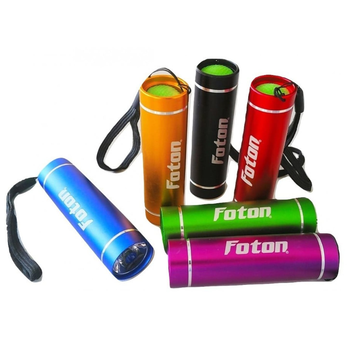 Lanternă LED cu acumulator litiu  Foton Super, 1 W, Aluminiu