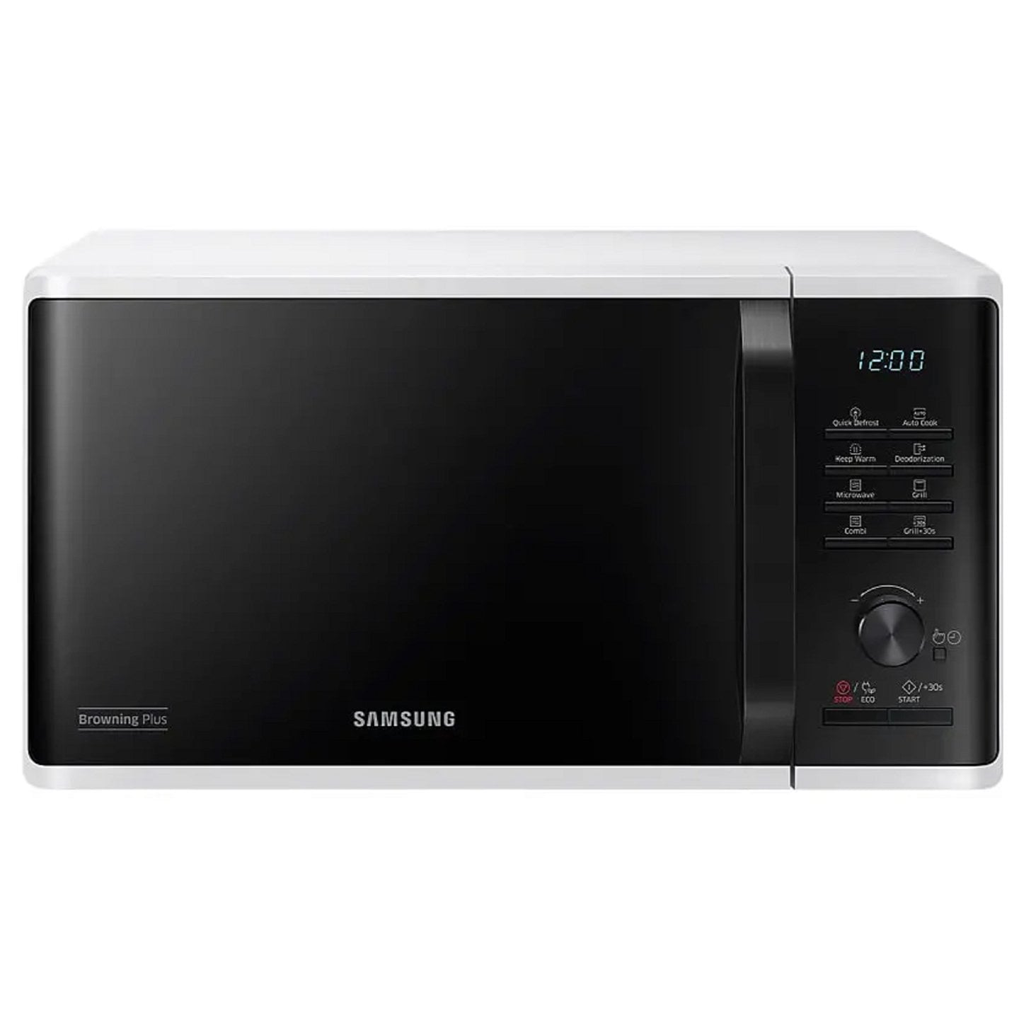 Cuptor cu microunde Samsung MG23K3515AW/OL, 23 litri, 800 W, alb