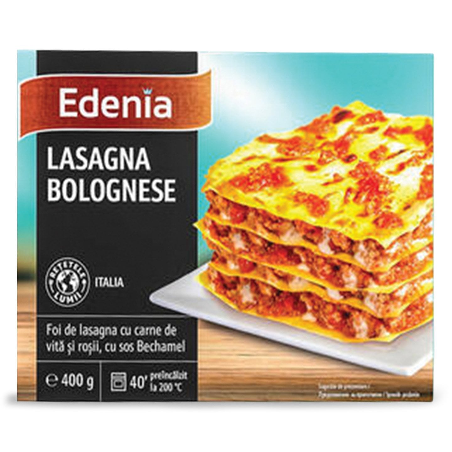 Lasagna Bolognese Edenia 400g