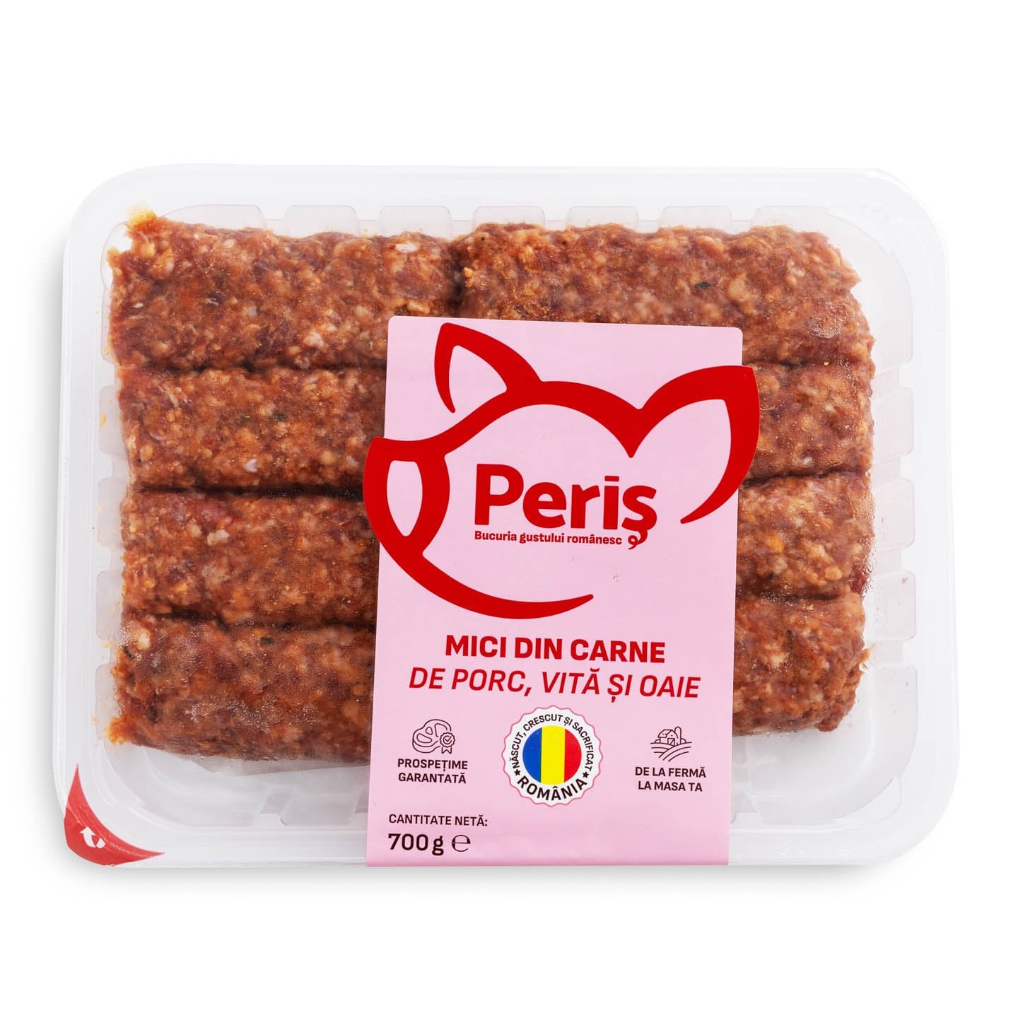 Mici de porc, vită și oaie Periș 700g