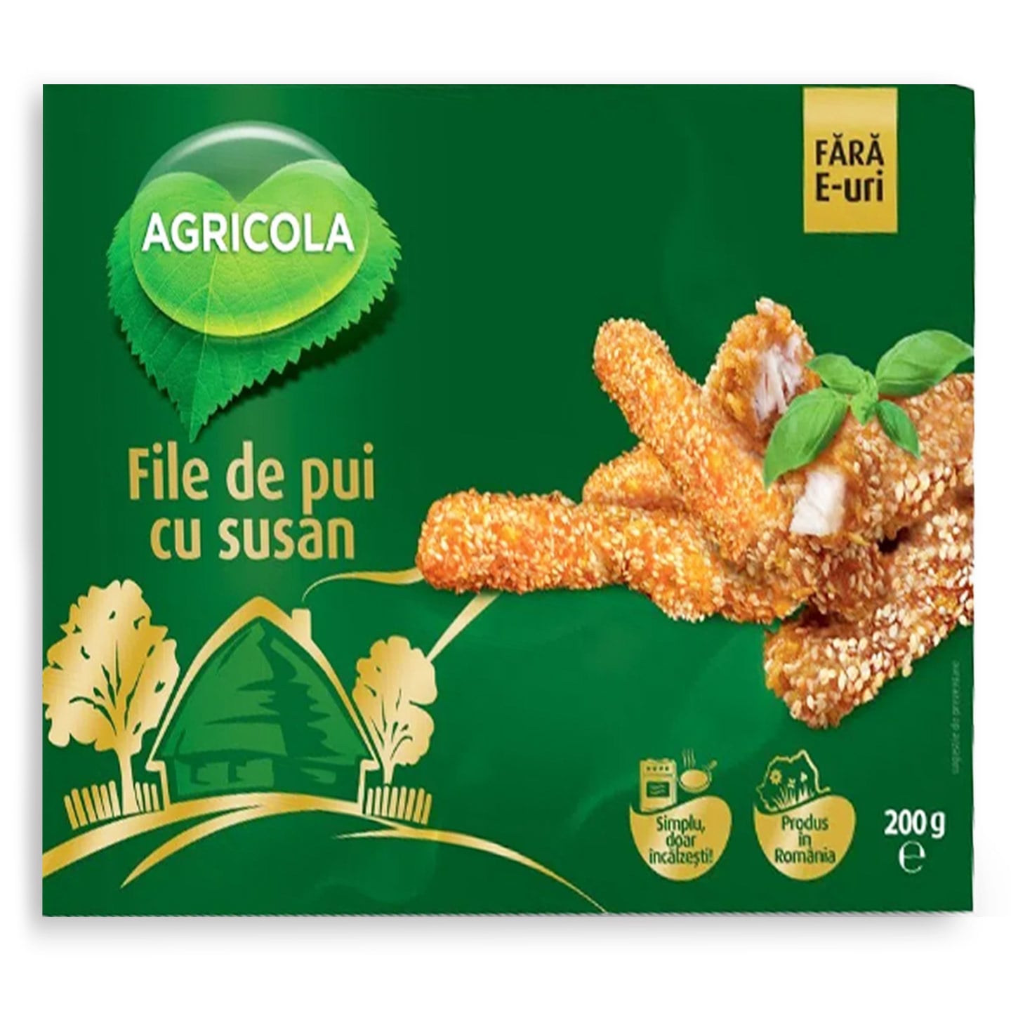 File de pui cu susan Agricola 200g