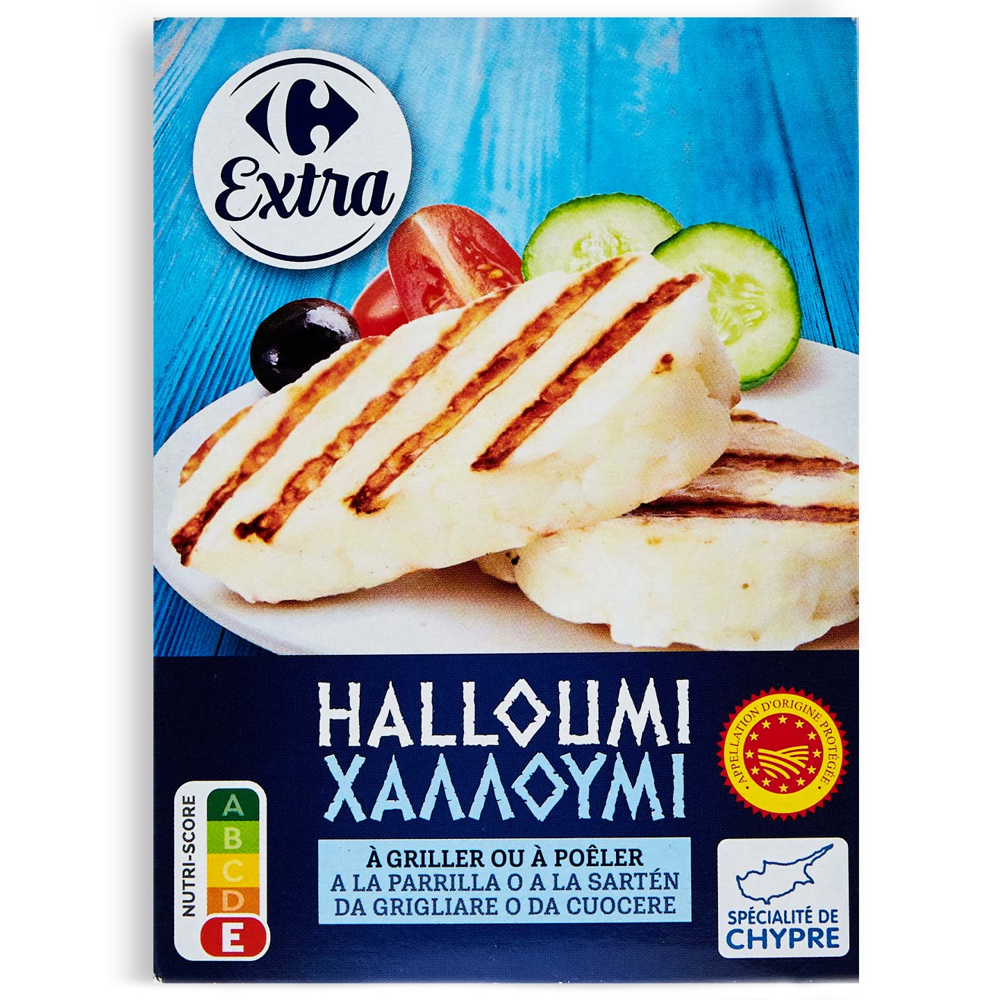 Halloumi Aop Carrefour Extra 225g