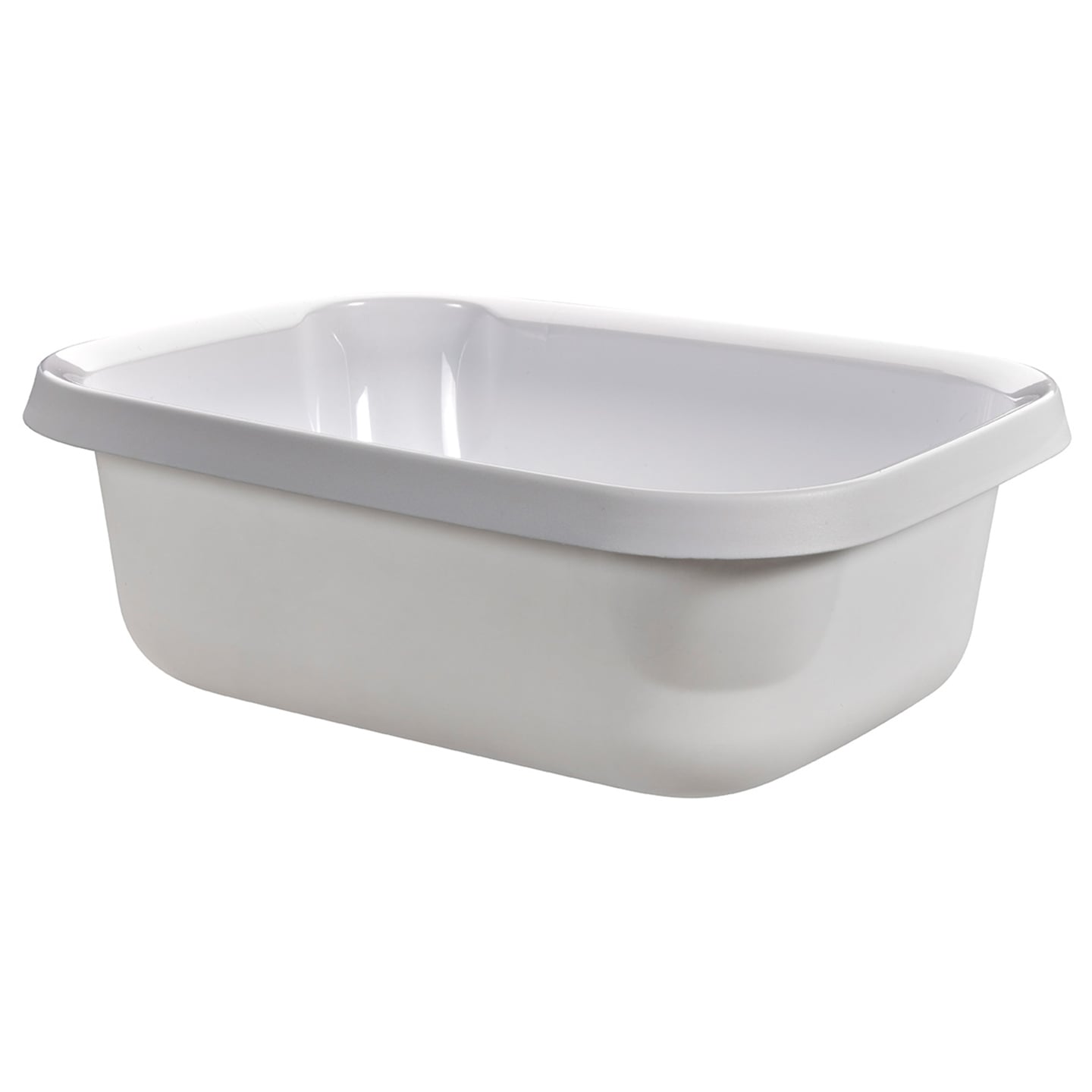 Lighean dreptunghiular Curver Essentials, plastic, 9 L, gri