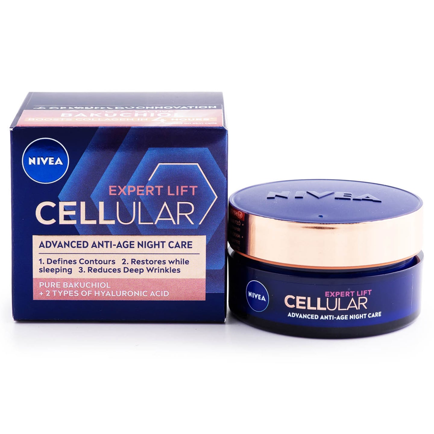 Cremă de noapte Expert Lift Cellular, Nivea 50 ml