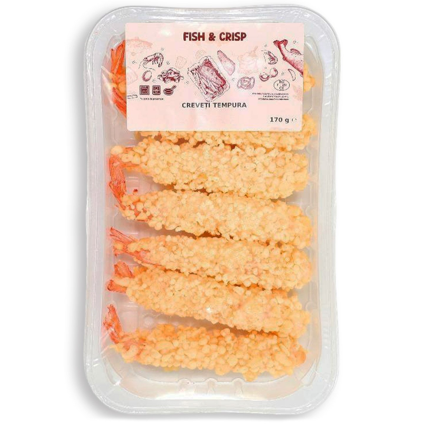 Creveți tempura 170g 