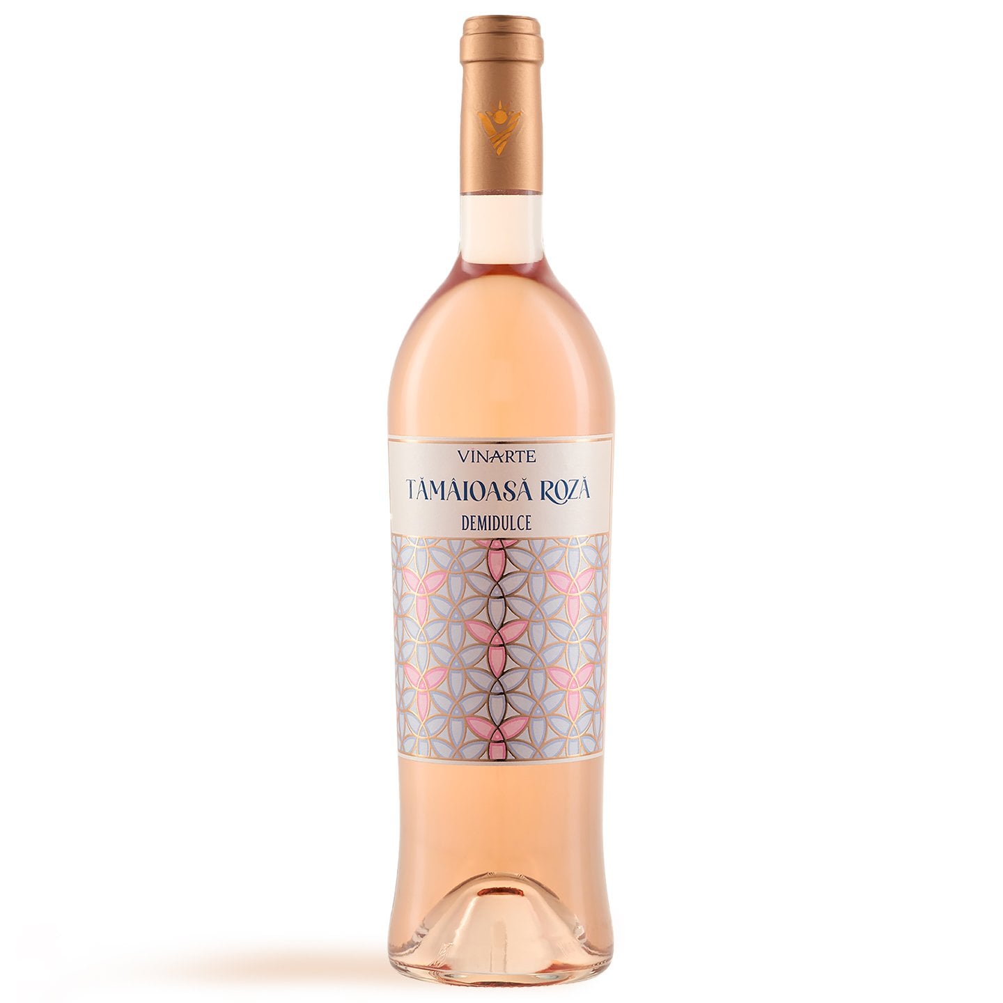 Vin rose sec Tămâioasă Roza, Vinarte, 0.75L