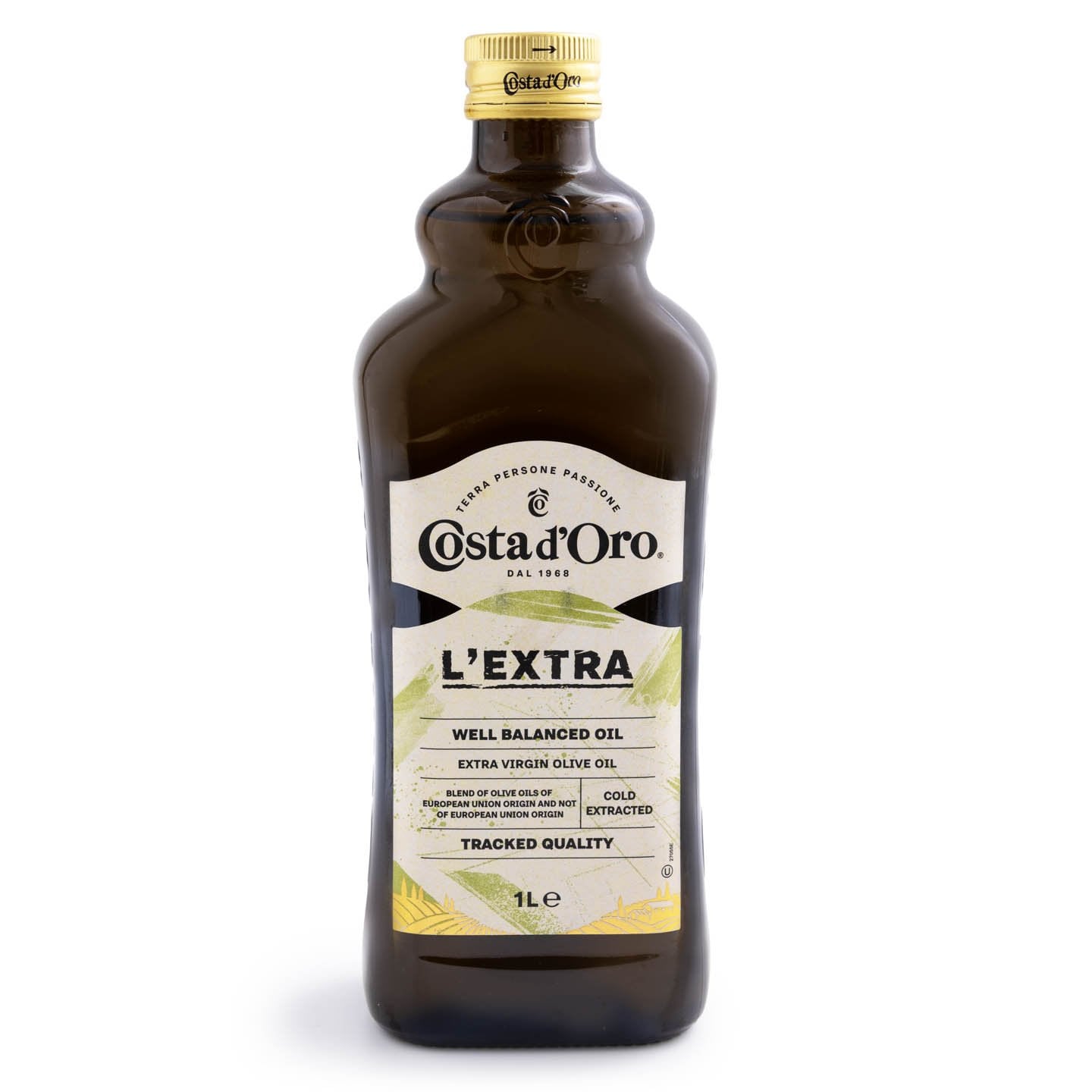 Ulei de măsline extravirgin Costa dOro, 1L