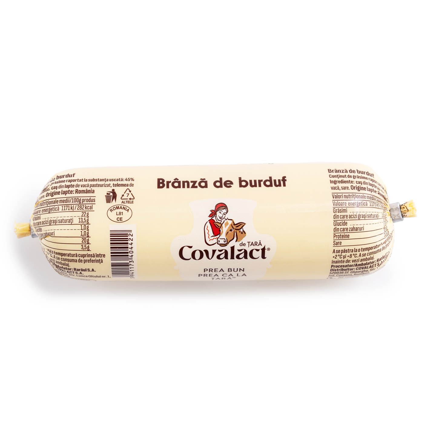 Brânză de burduf Covalact de Țară 300g