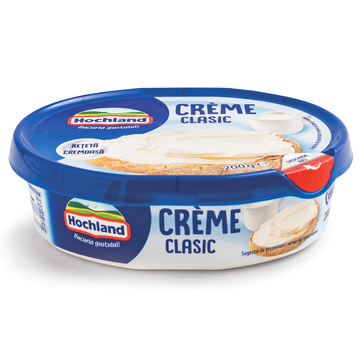 Cremă de brânză proaspată Hochland Crème 200g