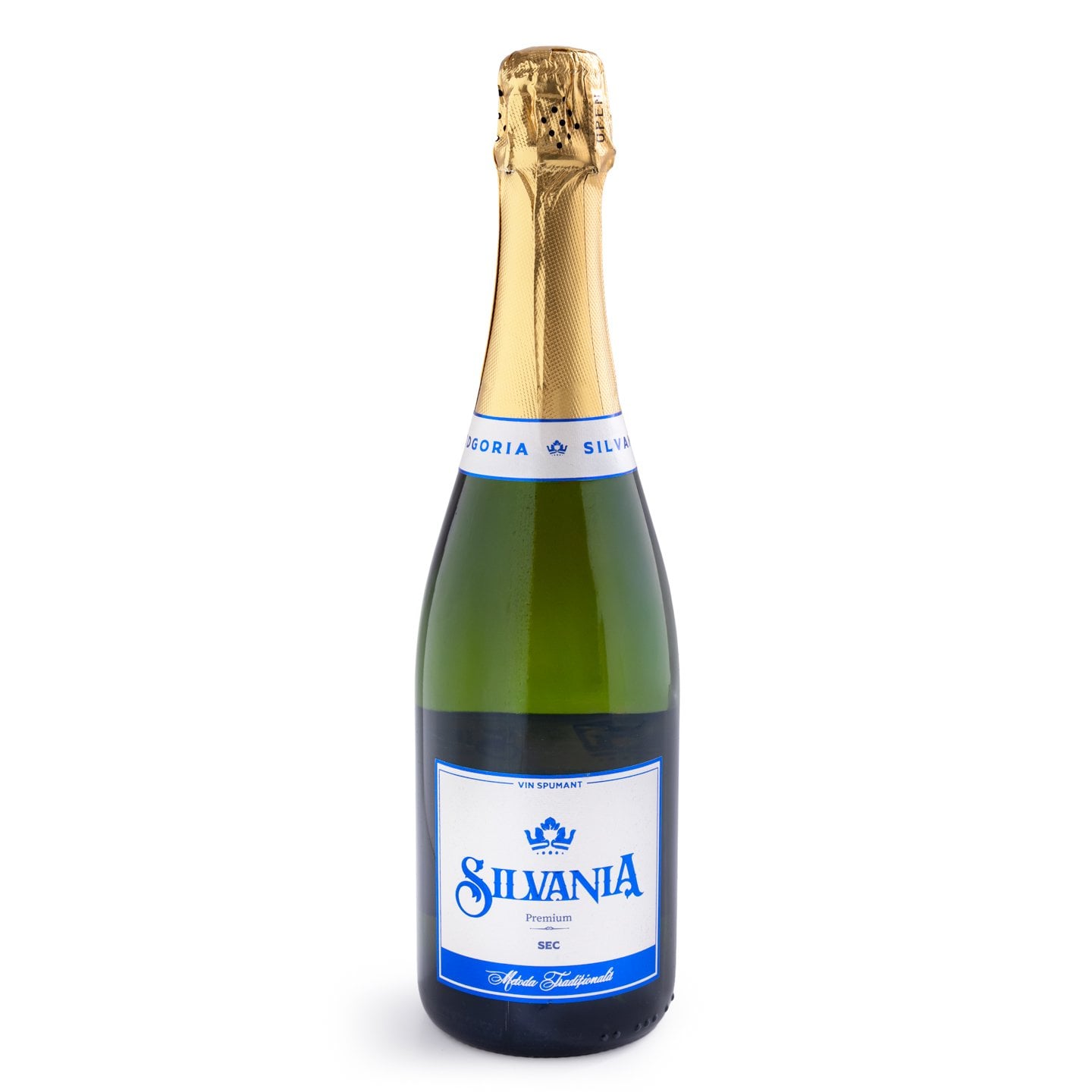 Vin spumant alb, sec, Silvania Premium, 0.75L
