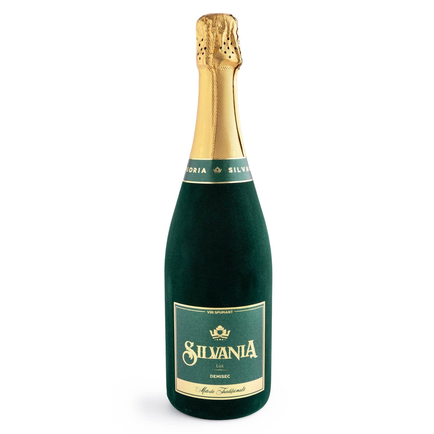 Vin spumant alb, demisec, Silvania Premium lux, 0.75L