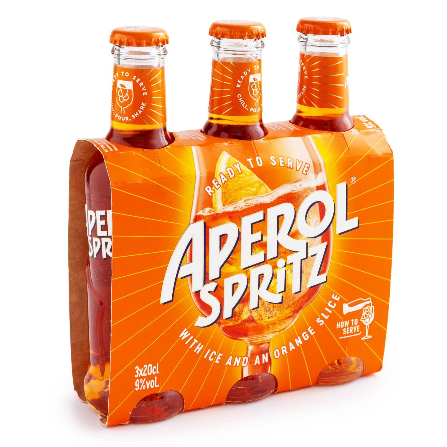Aperol Sprit, 3 x 0.2L