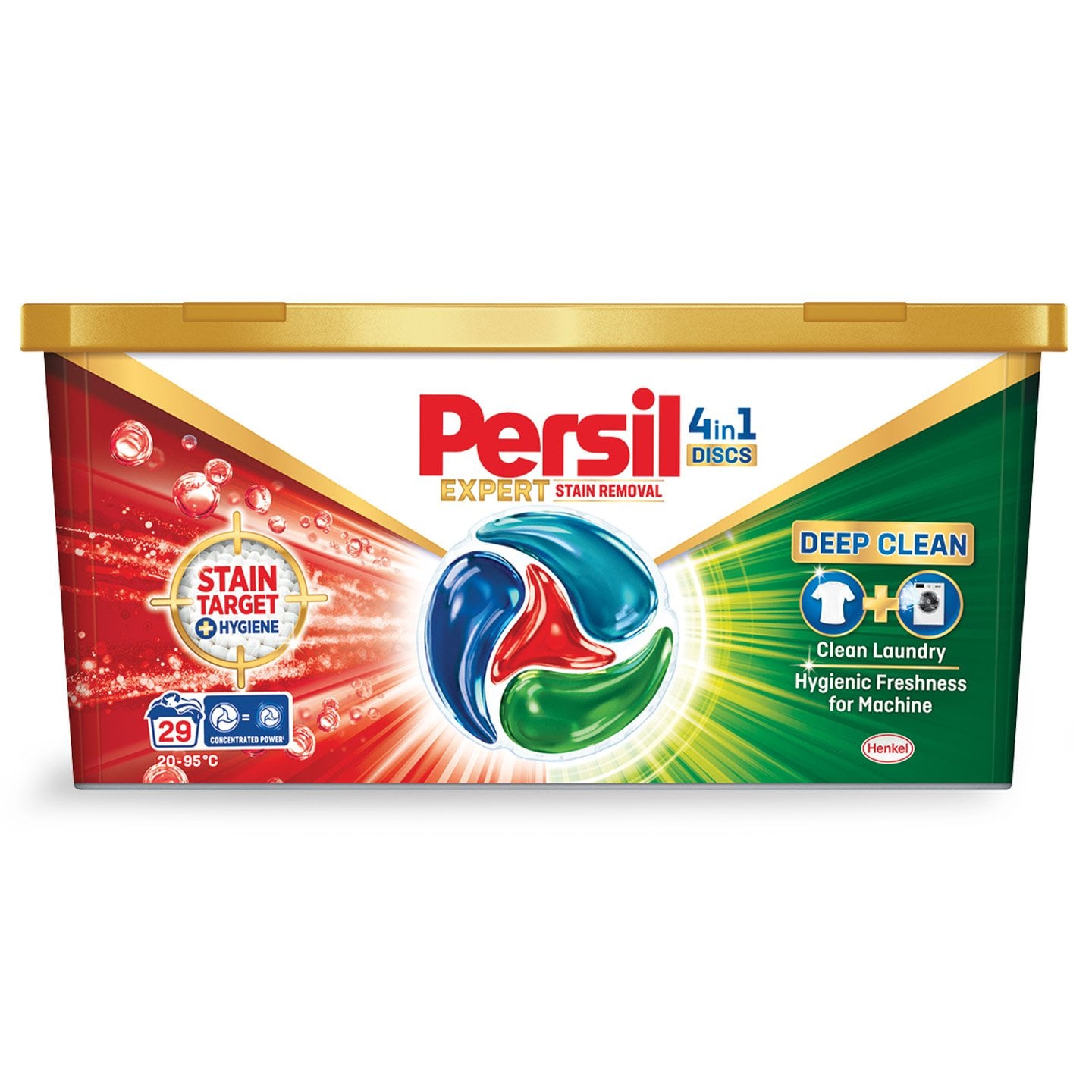 Detergent automat capsule Persil 4in1 discs Expert Stain Removal, 29 spălări