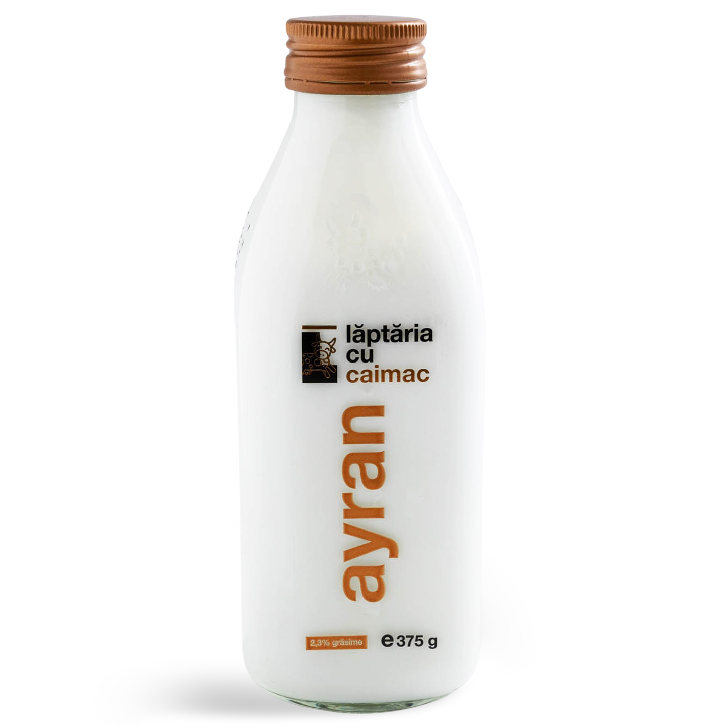 Ayran Lăptăria cu Caimac 2.3% grăsime 375g