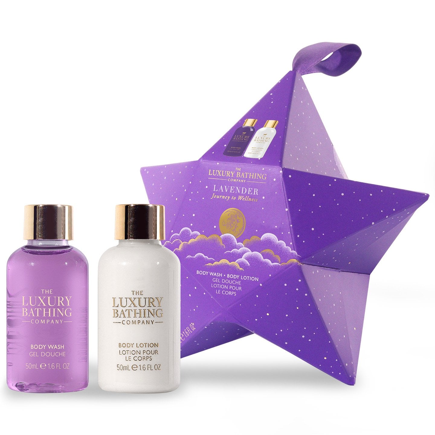 Set cadou  The Luxury Bathing Company, gel de duș, 50ml + loțiune de corp, 50ml