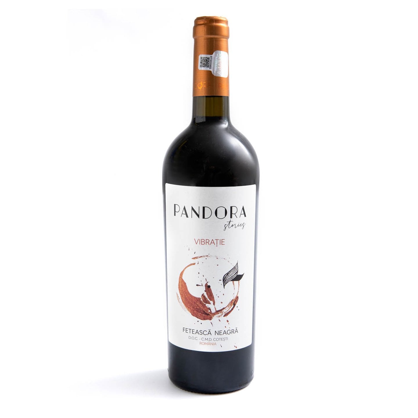 Vin roșu demisec, Pandora Fetească Neagră, 0.75L