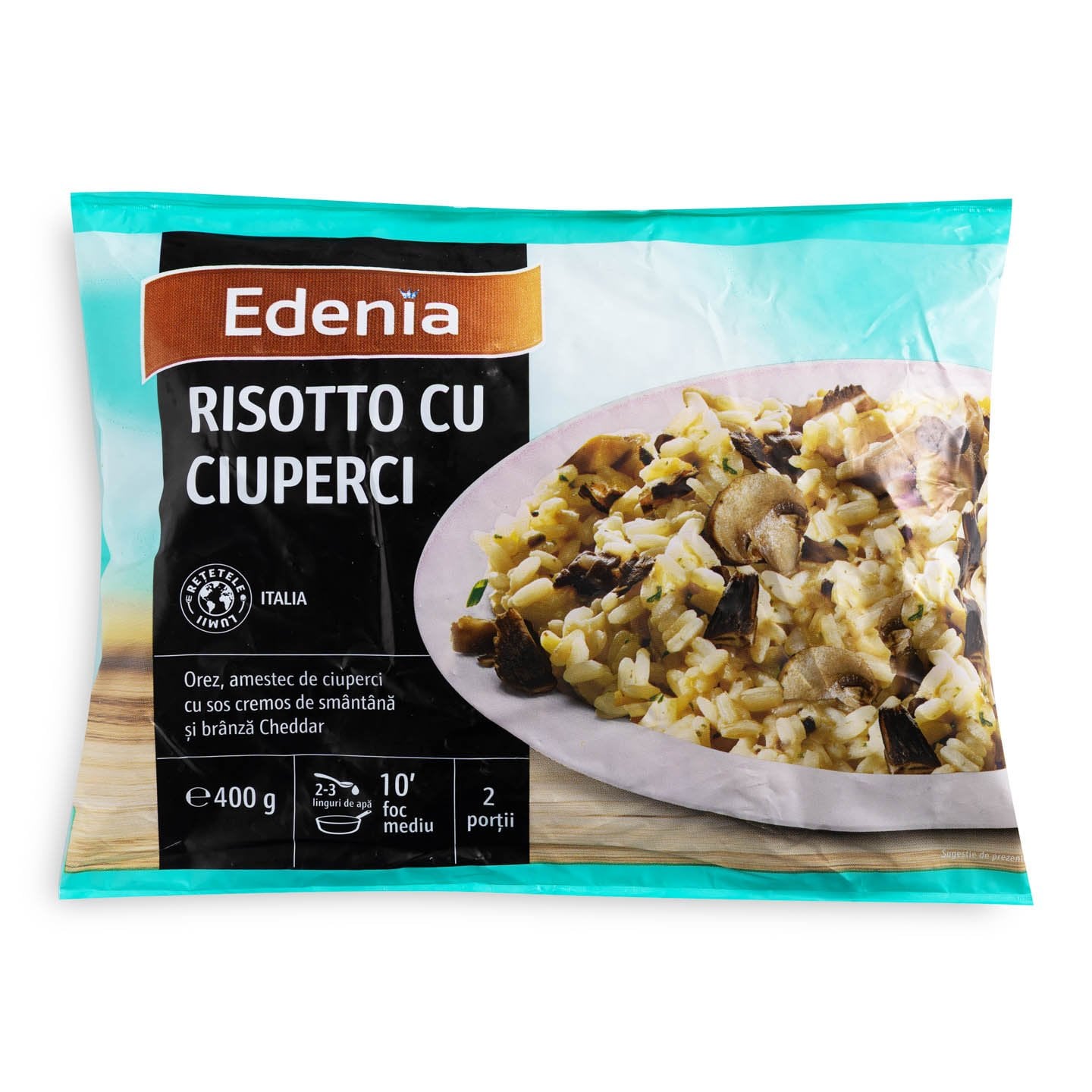 Risotto cu ciuperci Edenia 400g