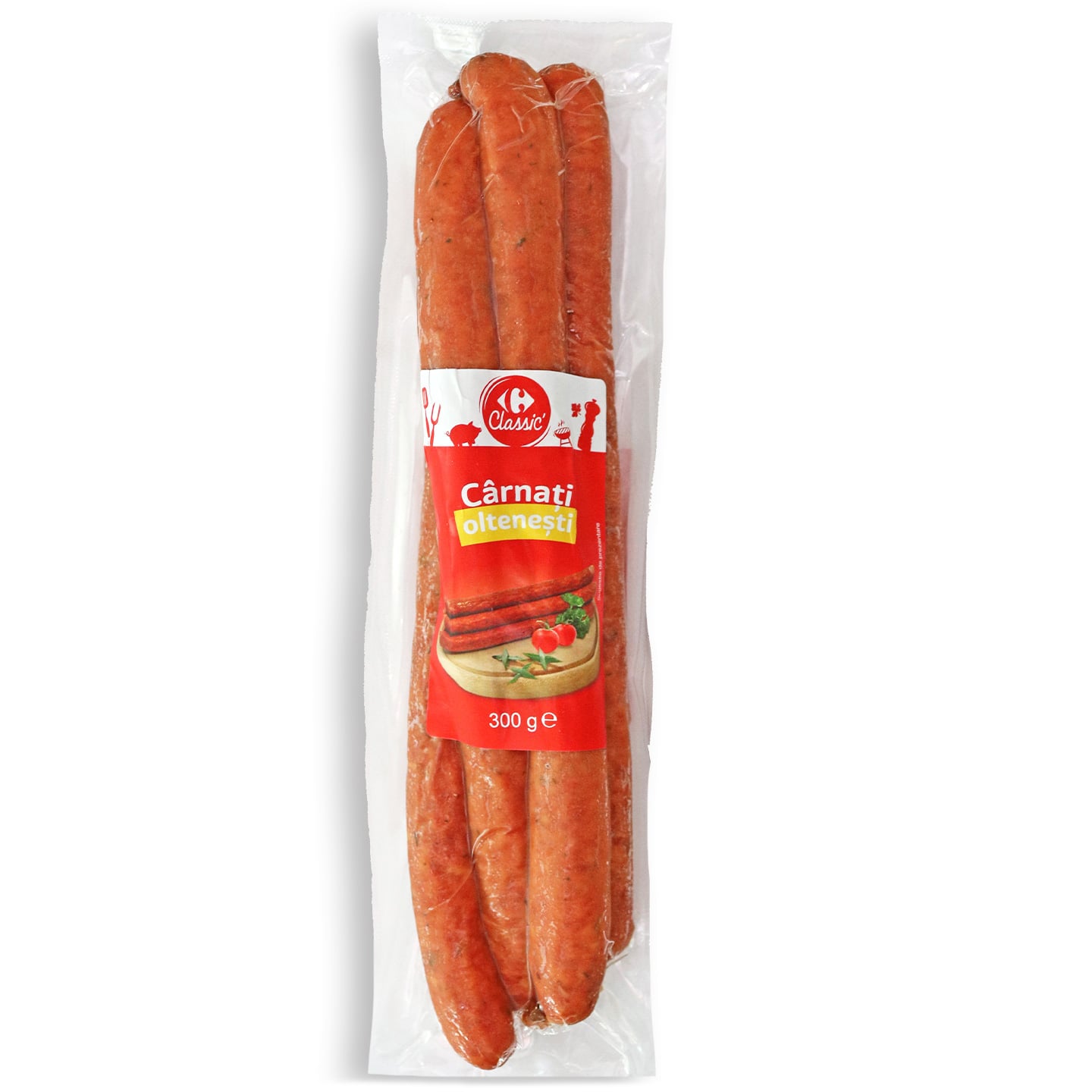 Cârnați Oltenești Carrefour Classic 300g 