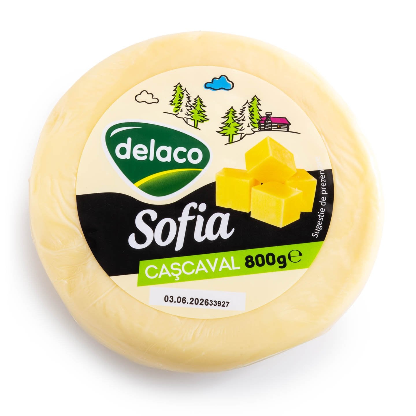 Cașcaval Sofia / Afumat Delaco 800g