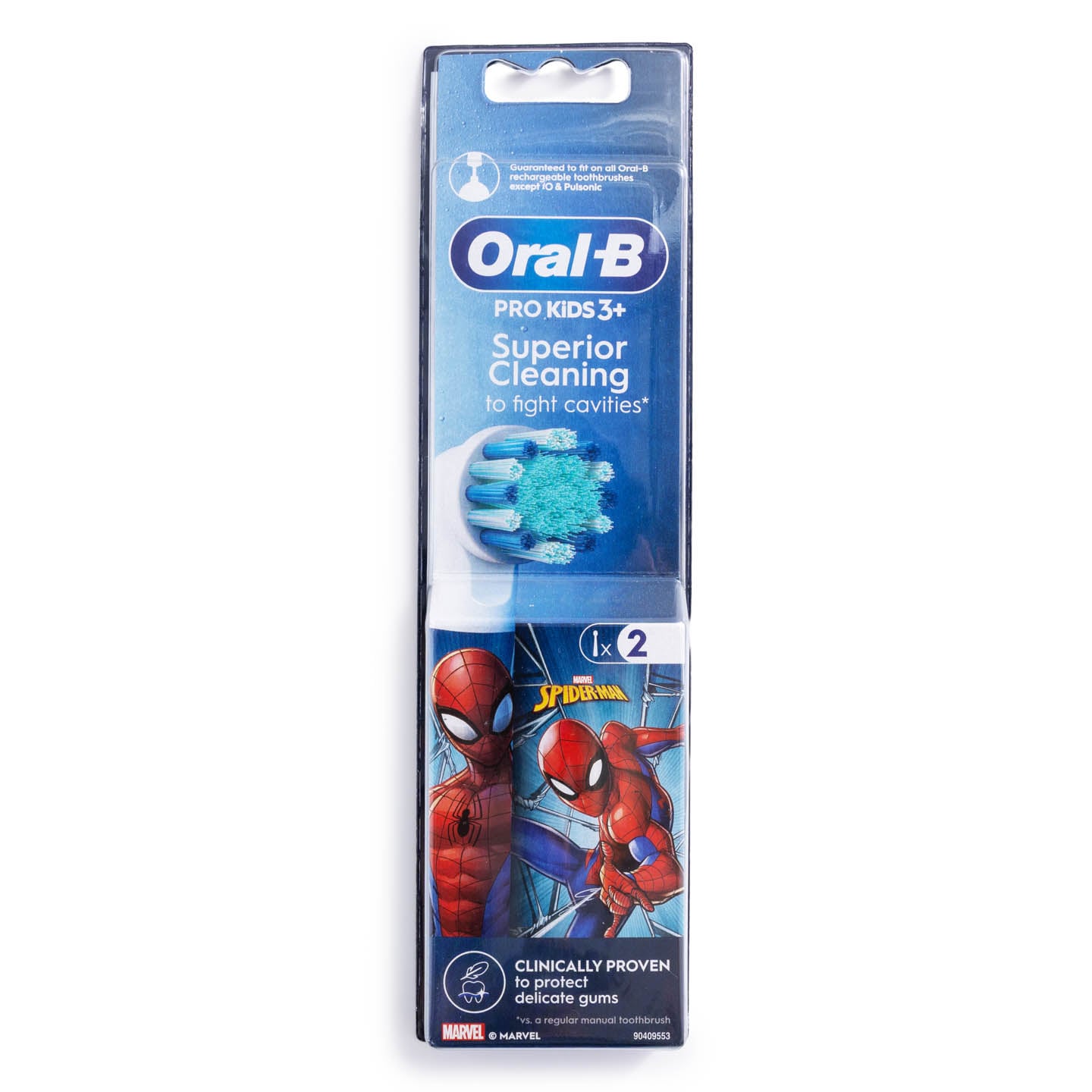 Rezerve periuță de dinți electrică pentru copii Pro Kids Spiderman, Oral-B 2buc.