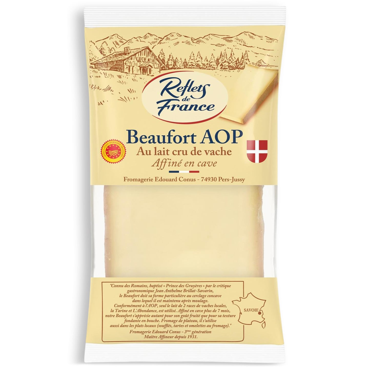 Brânză Beaufort AOP Reflets De France 200g