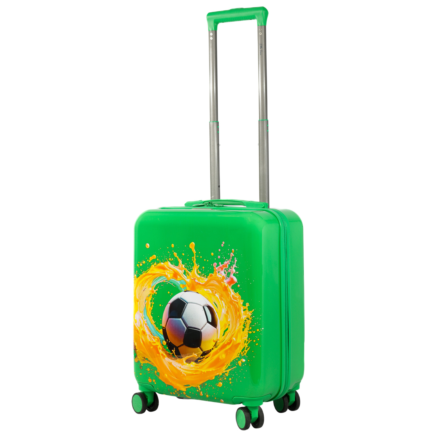 Troler verde Travel Football 50x35x23cm Ella Icon