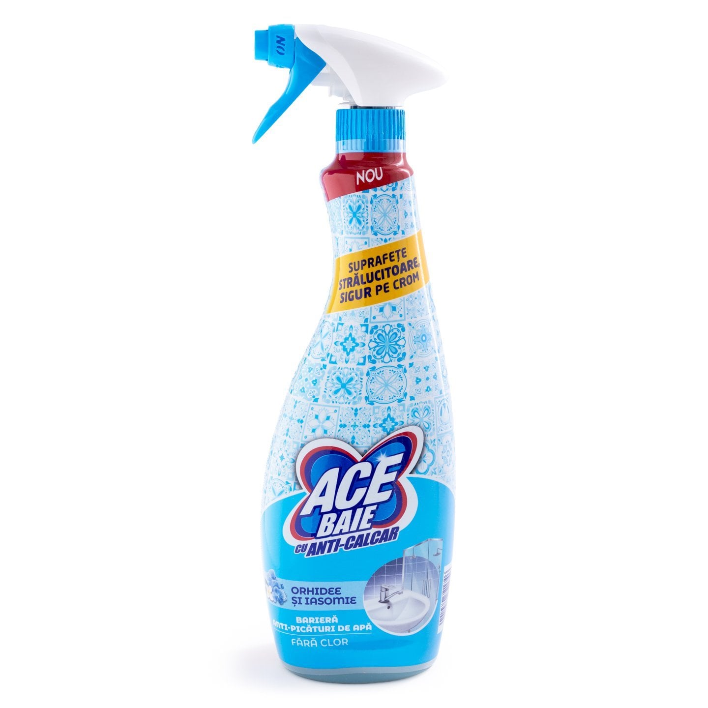 Detergent spray pentru baie anticalcar / baie Ace 650 ml