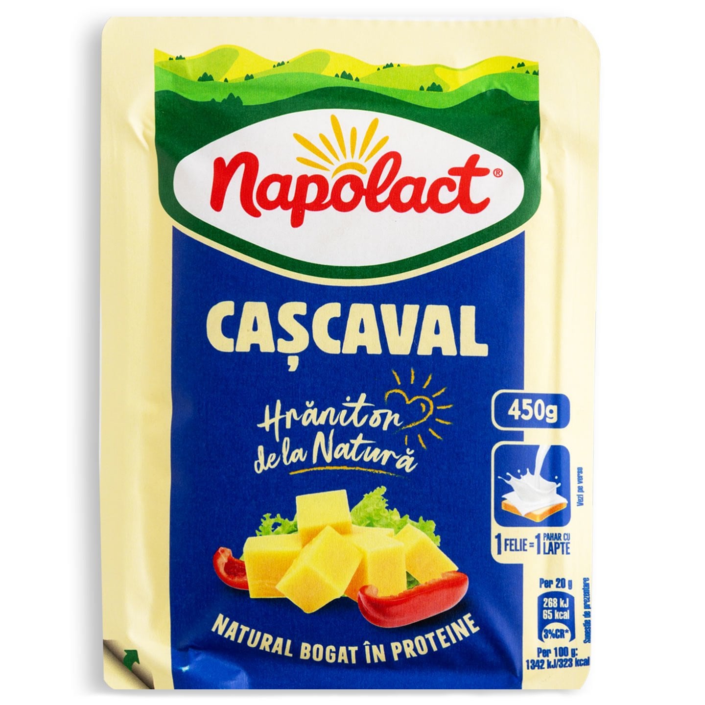 Cașcaval Napolact 450g
