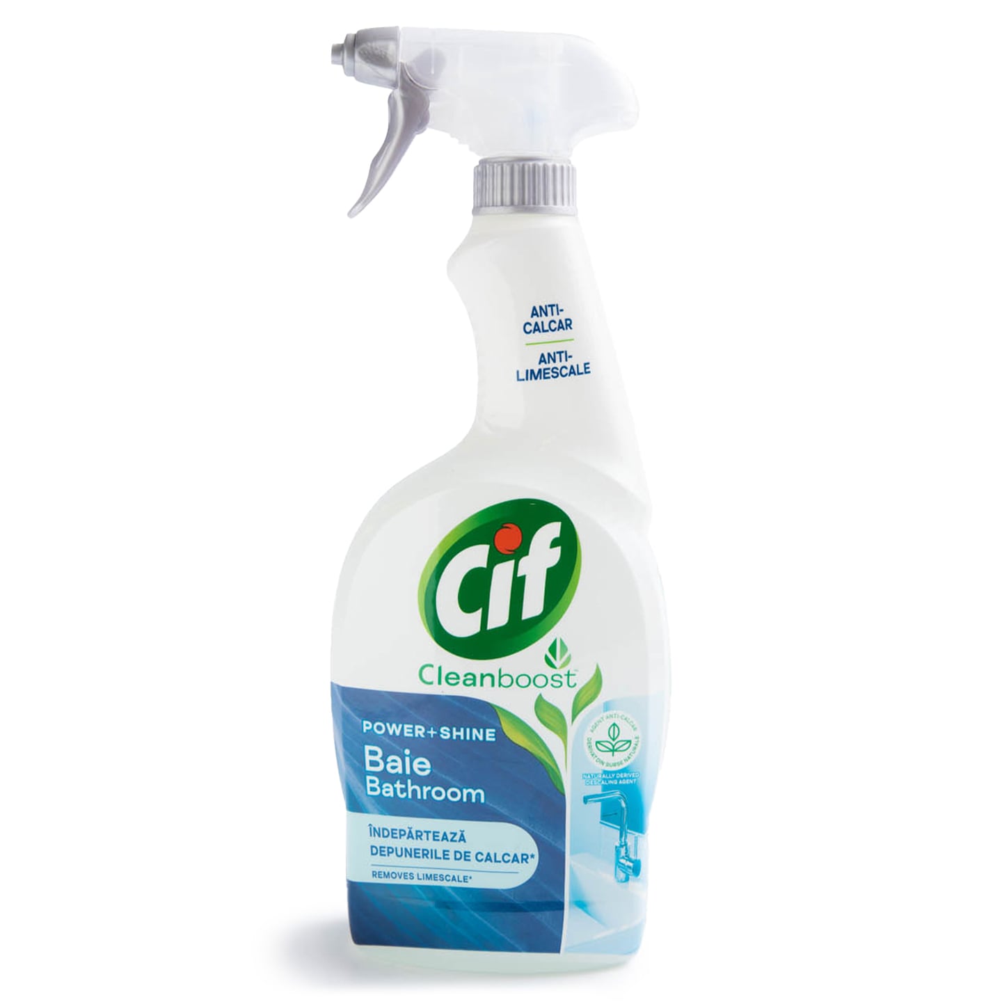 Spray anticalcar pentru baie / degresant pentru aragaz Power&Shine Cif 750ml
