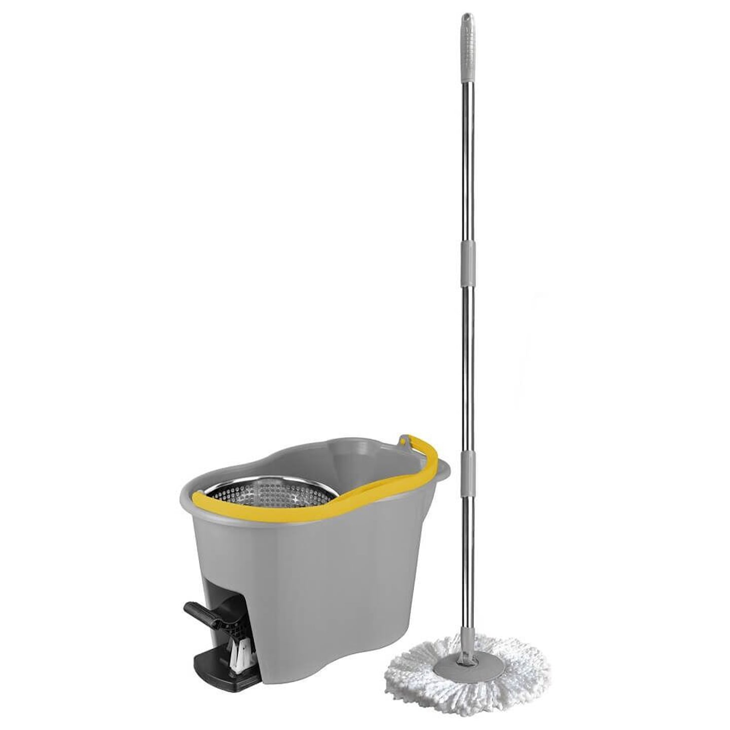 Set galeată și mop rotativ Espresso Inox Plus Apex