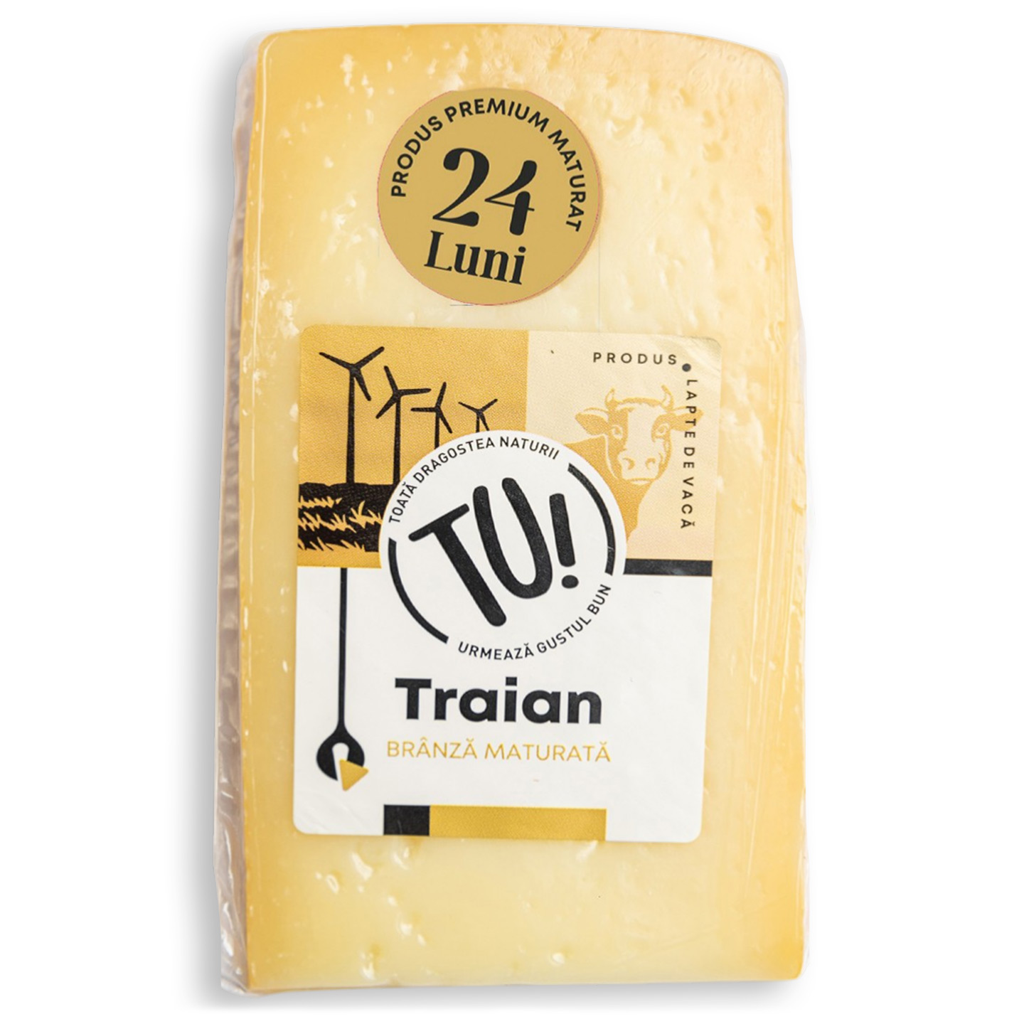 Brânză maturată 24 de luni Traian per 100g