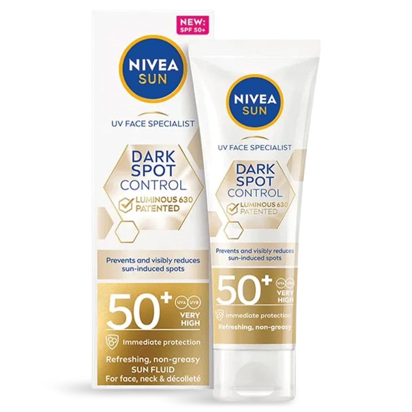 Cremă de față Nivea Sun Luminous SPF 50, 40ml