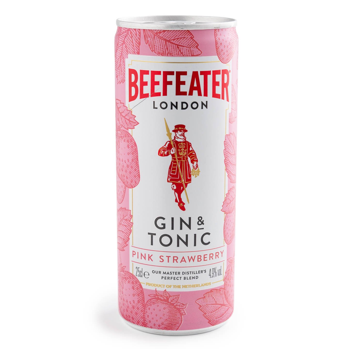 Gin & Tonic Beefeater London Dry / Pink Strawberry, 250ml