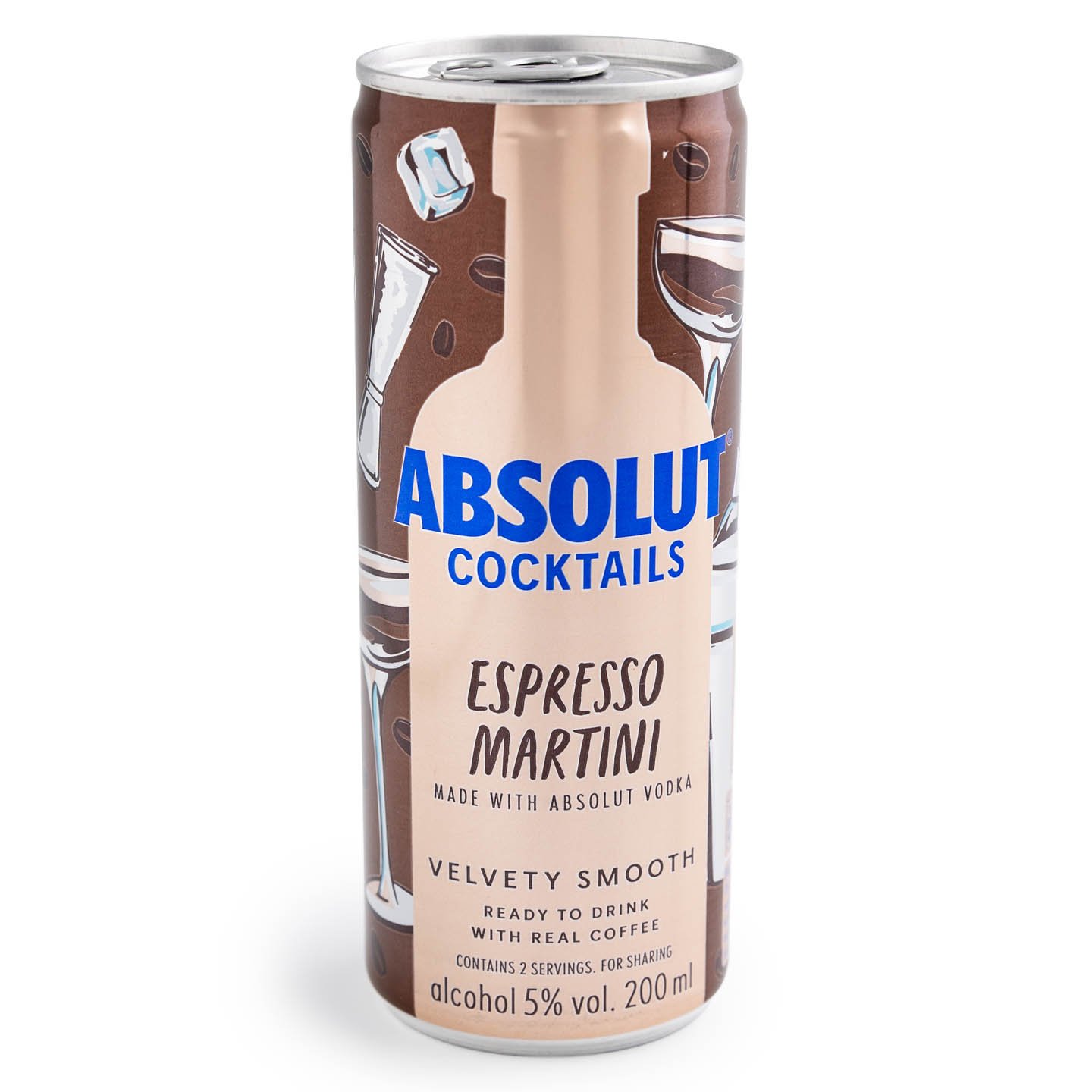 Cocktail Absolut Espresso Martini 250ml