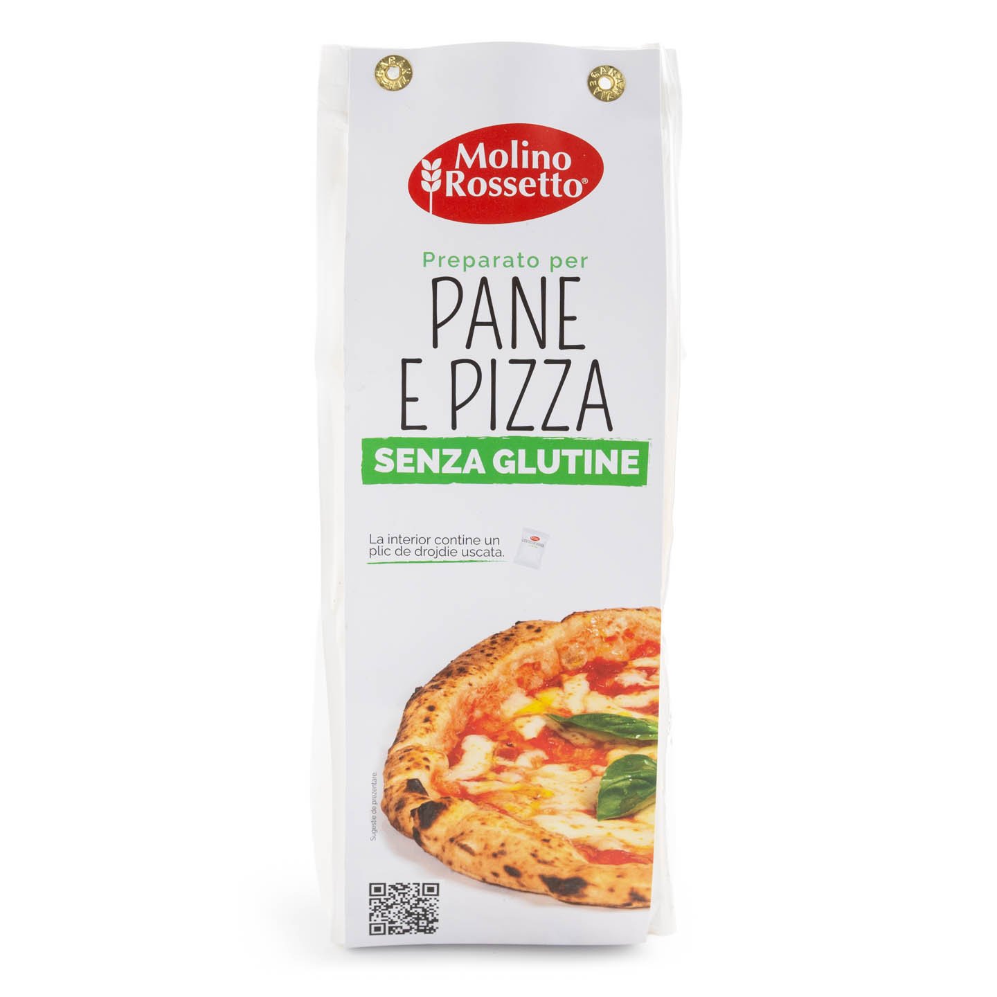 Mix pentru pâine și pizza, fără gluten Molino Rossetto 500g