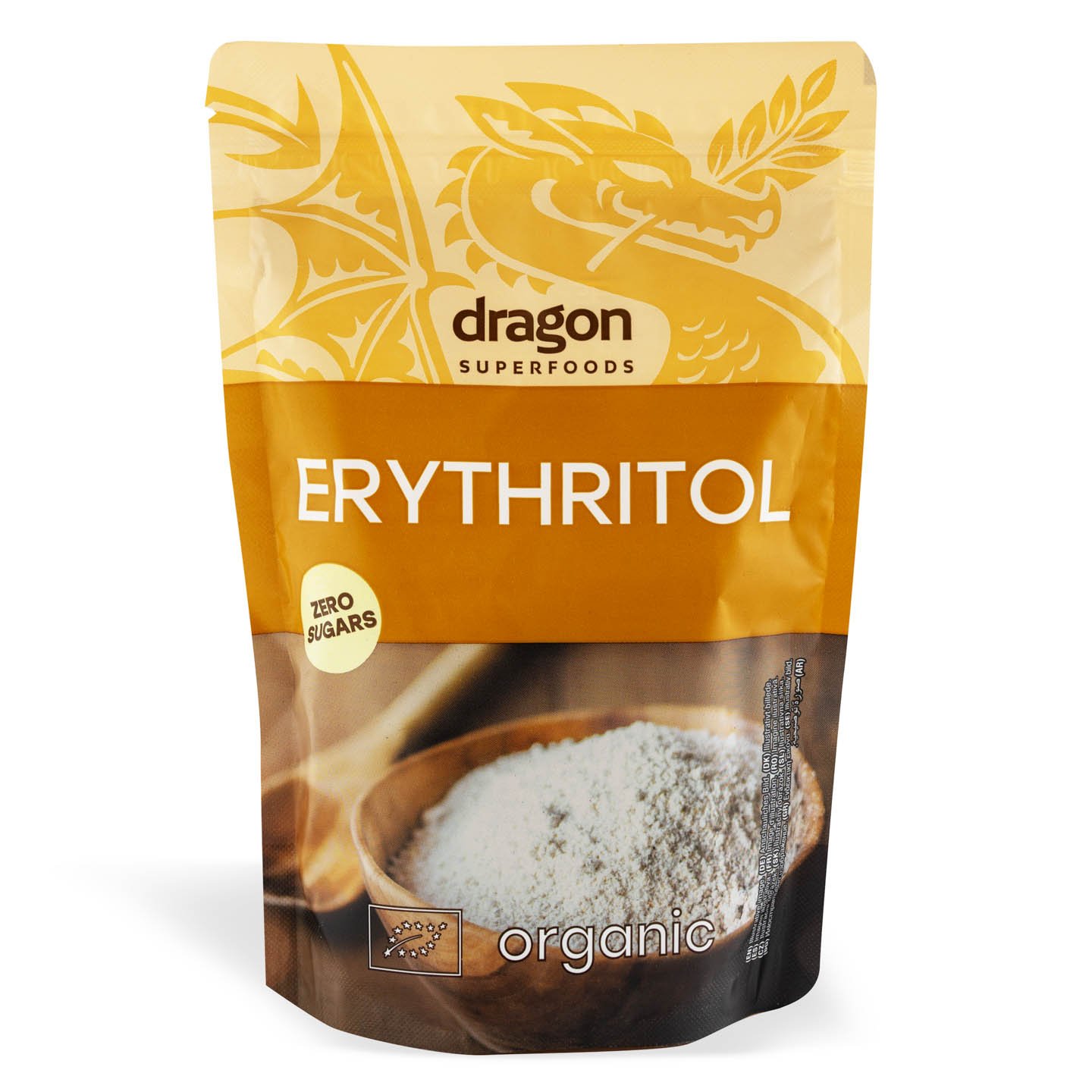 Îndulcitor BIO  Erythritol, Dragon Superfoods 250g