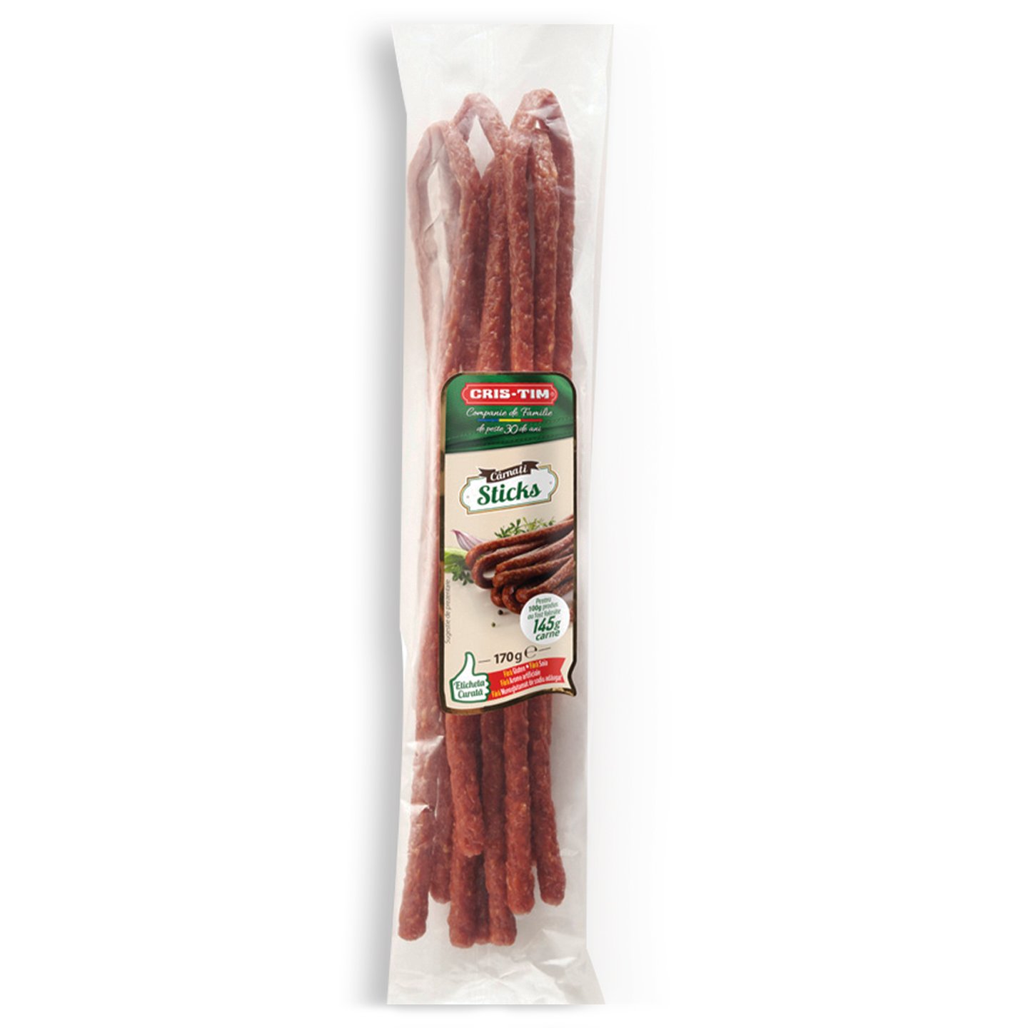 Cârnați sticks Cris-Tim 170g