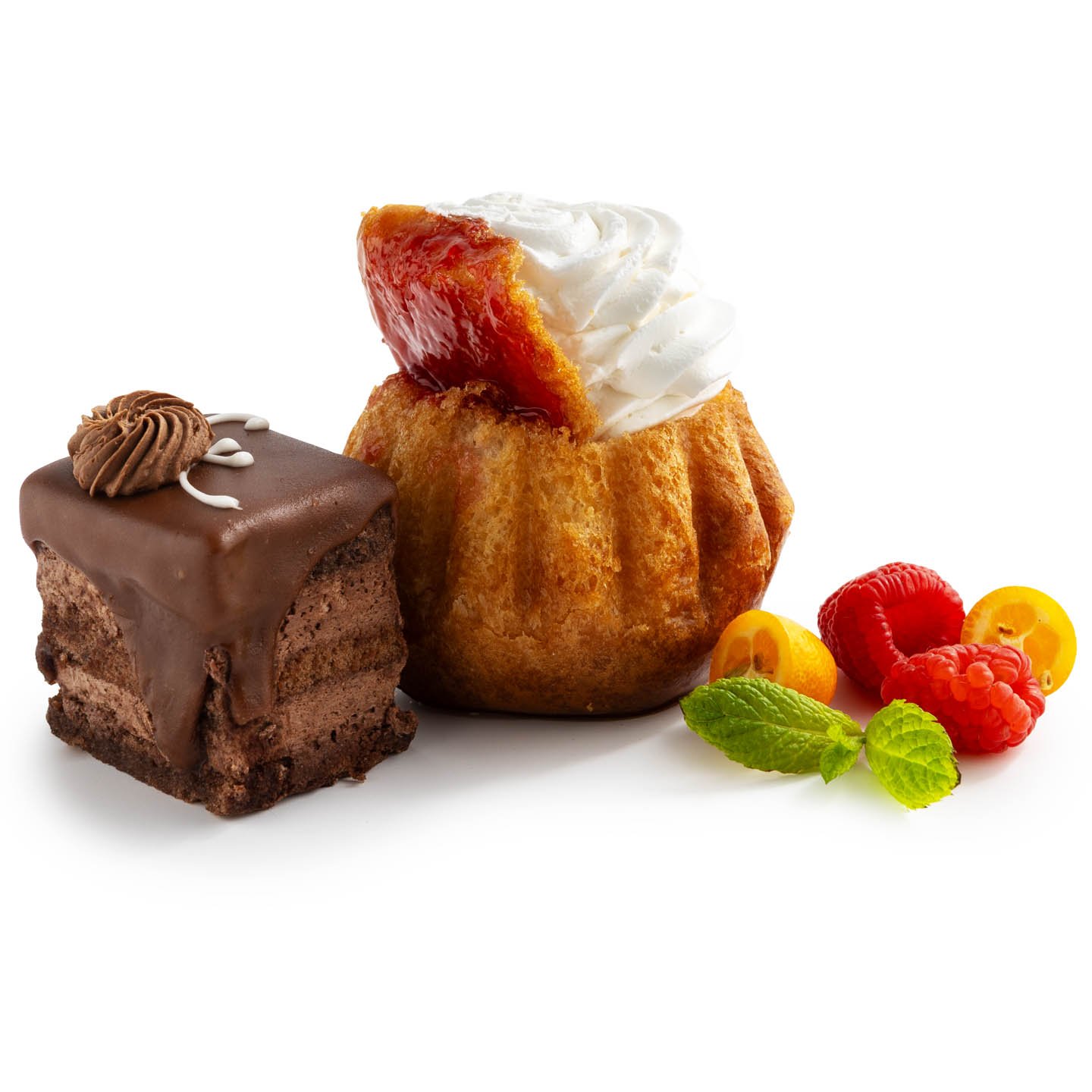 Prăjitură mix savarină și amandină 270g 