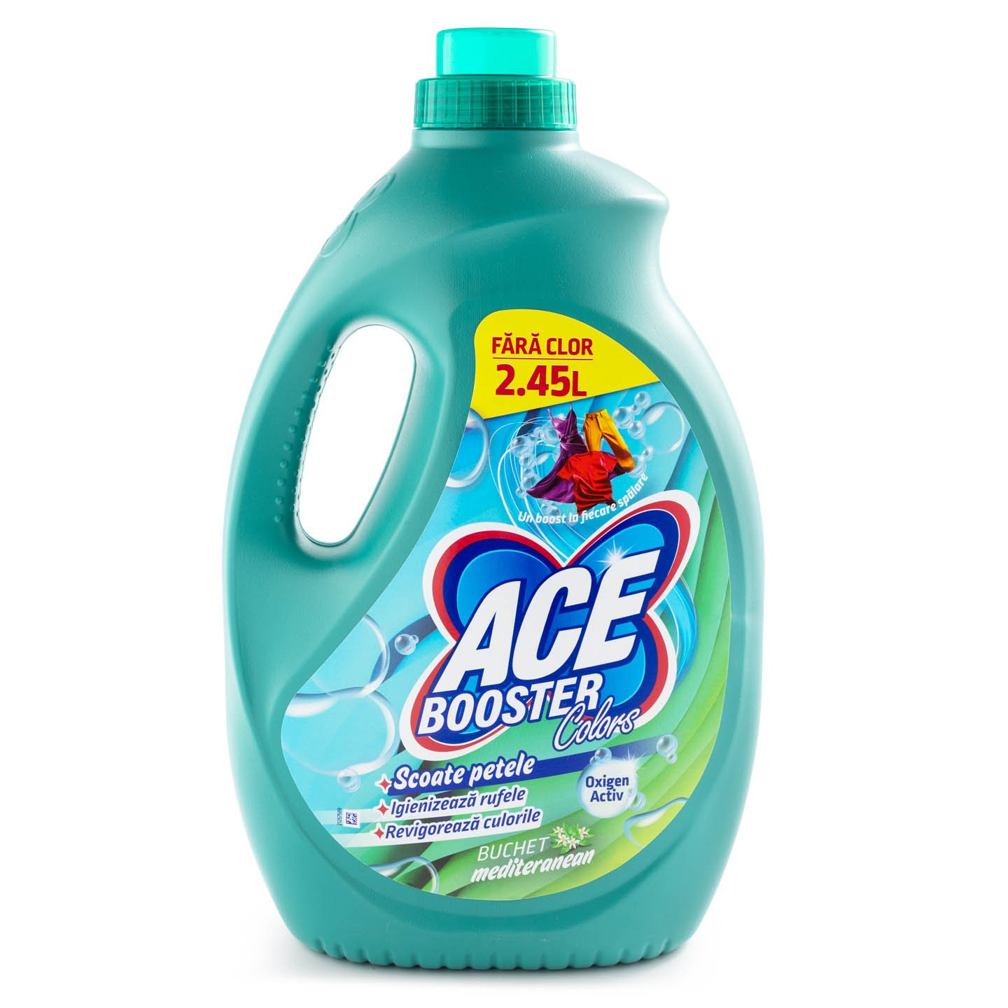 Soluție pentru îndepărtare pete, ACE Booster Colors, 2.45L