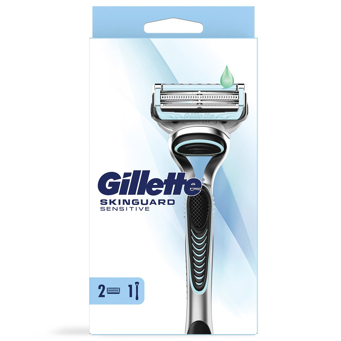 Aparat de ras Gillette SkinGuard Sensitive +1 rezervă