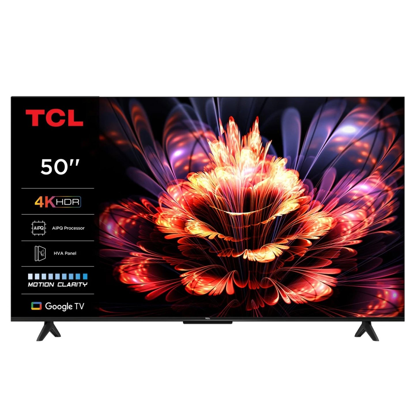 Televizor Smart LED TCL 50V6C, 126 cm, Google TV, 4K Ultra HD, negru
