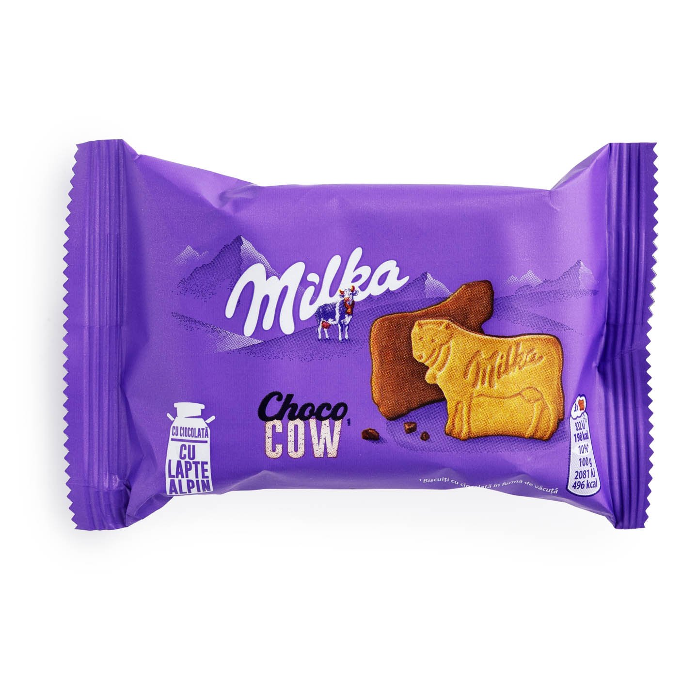 Biscuiți cu ciocolată Milka Choco Cow 40g
