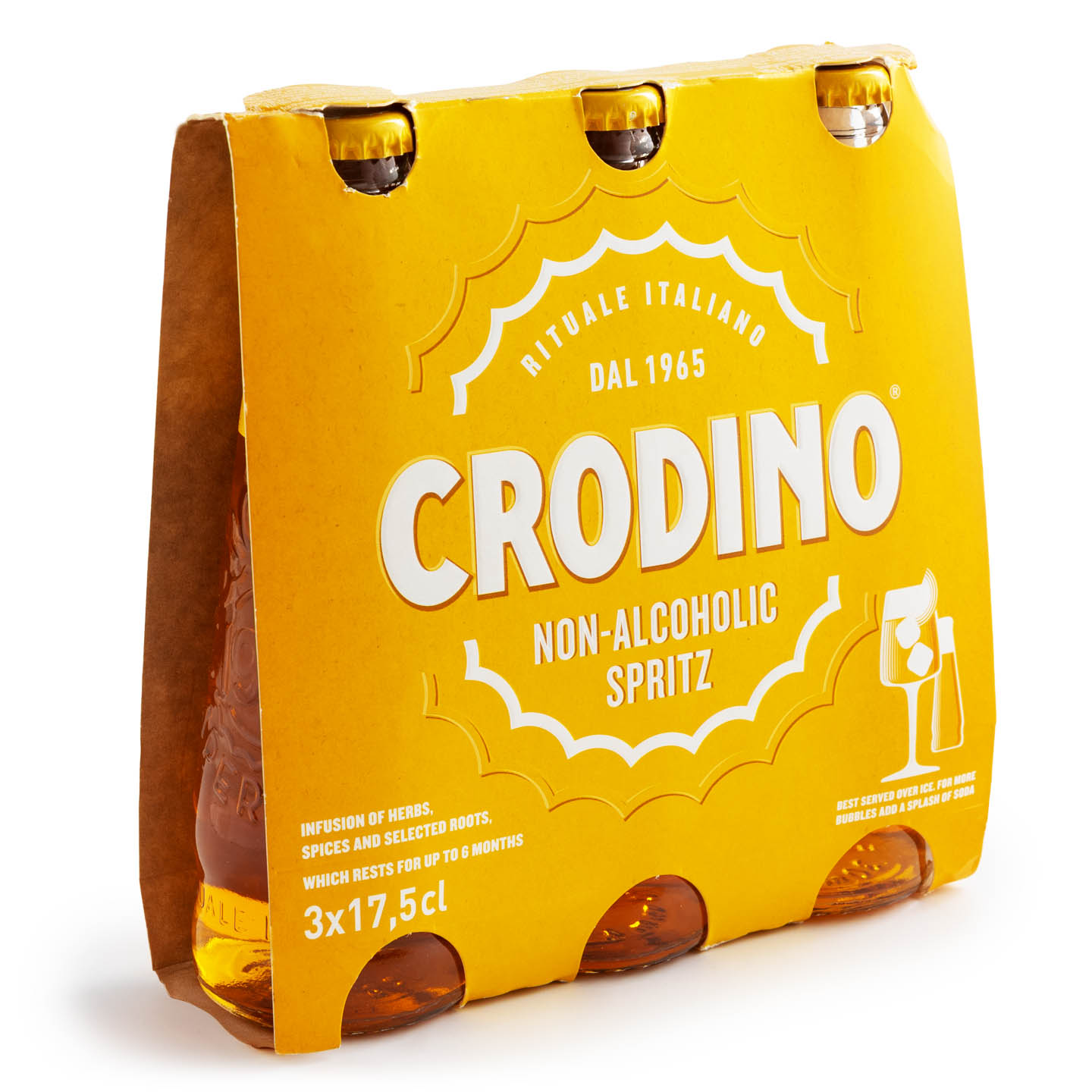 Aperitiv Crodino, 3 x 17.5L